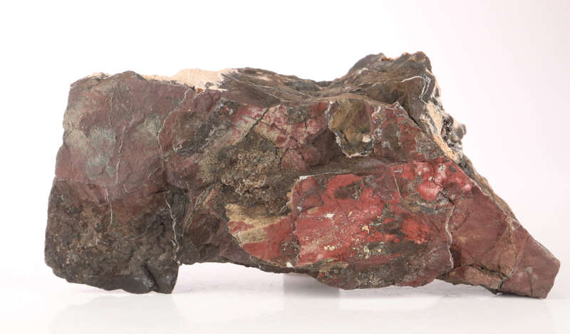 Groutite on Rhodochrosite, N`Chwaning II, Northern Cape, South Africa