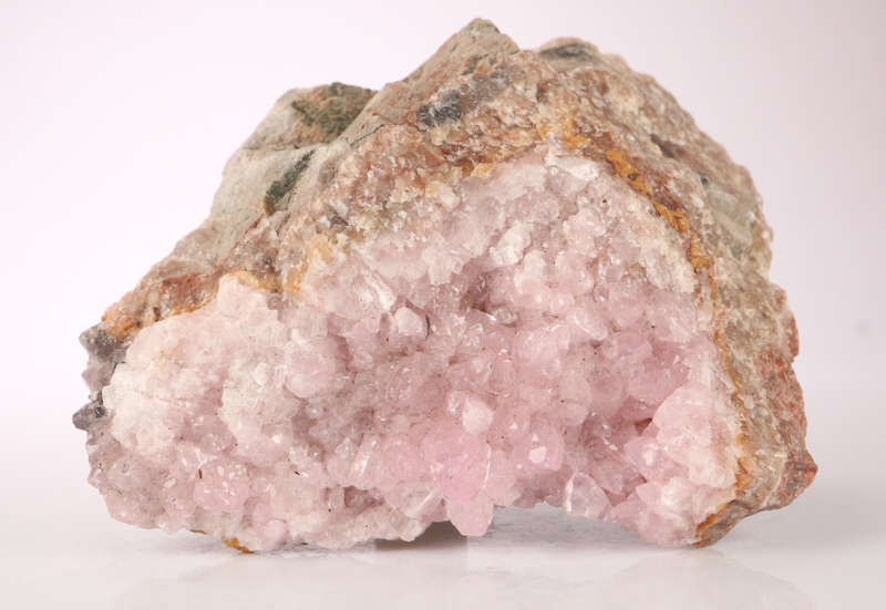 Cobaltoan Calcite on Matrix, Mashamba West Mine, DRC