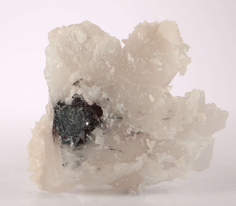Calcite on Quartz Cluster, Rosh Pinah Mine, Namibia
