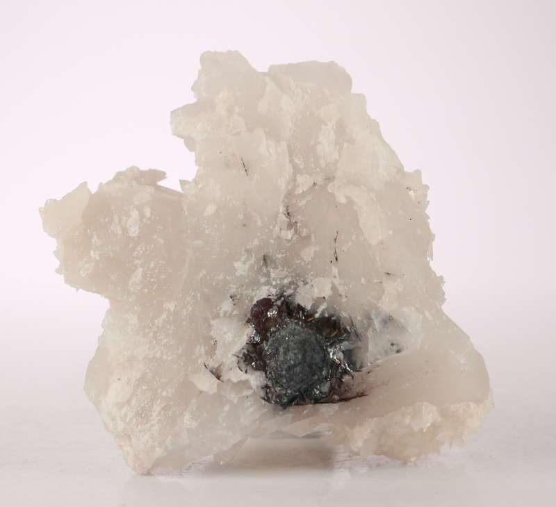 Calcite on Quartz Cluster, Rosh Pinah Mine, Namibia