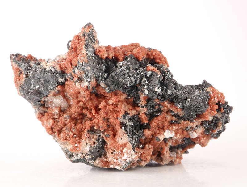 Andradite on Hematite on Matrix, N`Chwaning II, Northern Cape, South Africa