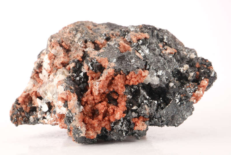 Andradite on Hematite on Matrix, N`Chwaning II, Northern Cape, South Africa