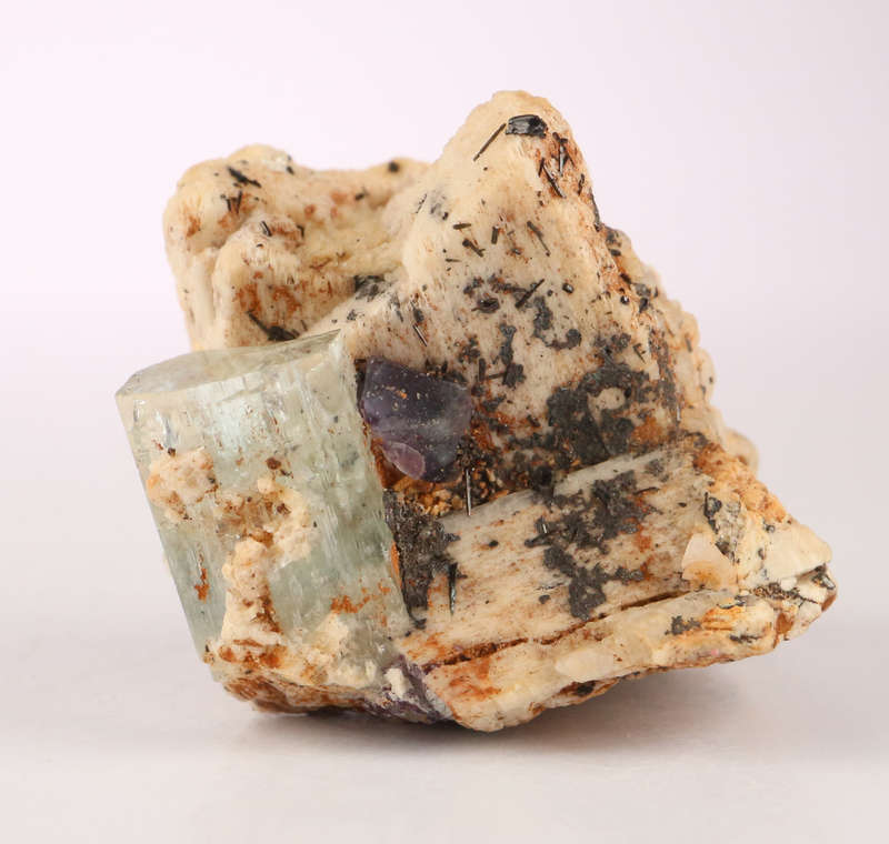 Aquamarine on Matrix, Erongo Mnt Region, Namibia