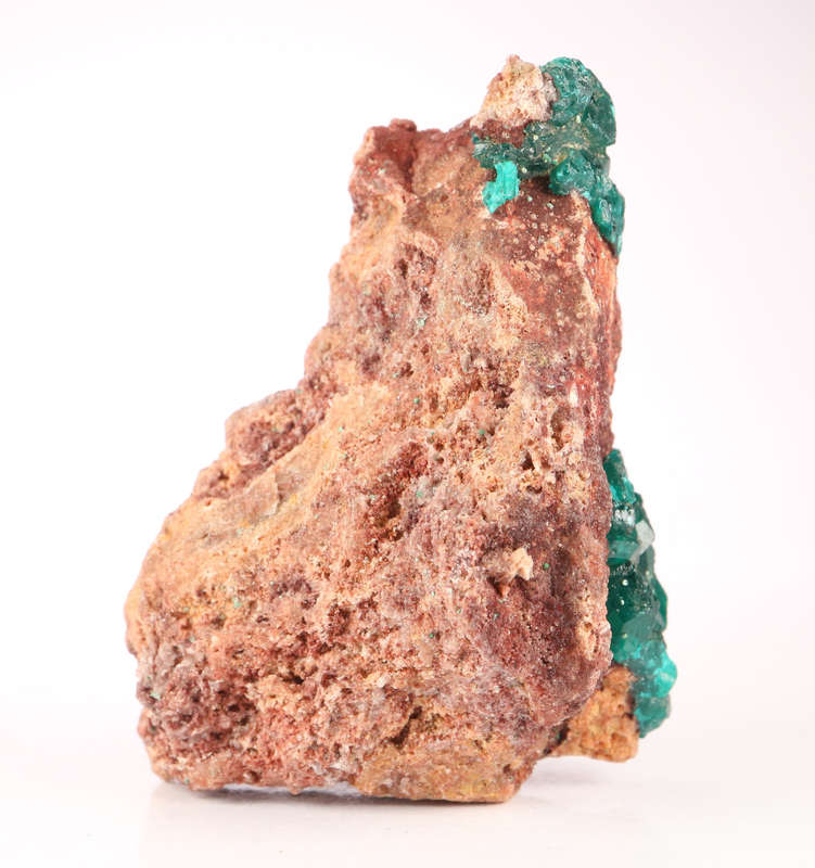Dioptase on Matrix, Kimbedi, Mindouli, Brazzaville, Congo