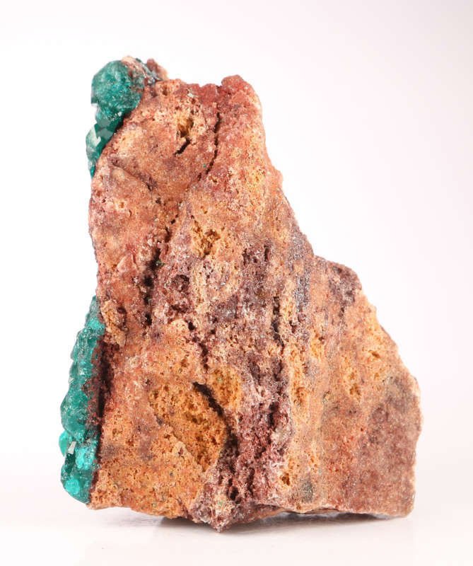 Dioptase on Matrix, Kimbedi, Mindouli, Brazzaville, Congo