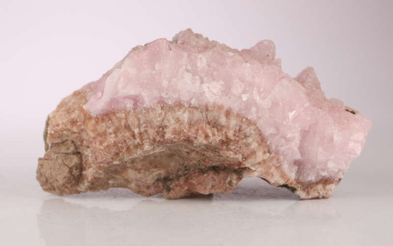 Cobaltoan Calcite on Matrix, Mashamba West Mine, DRC