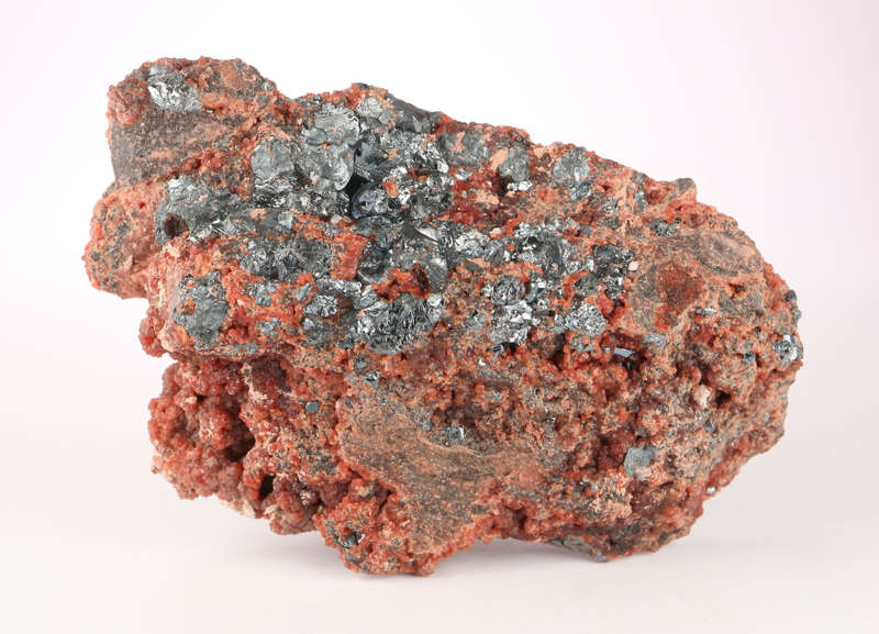 Andradite over Hematite Cluster, N`Chwaning II, Northern Cape, South Africa