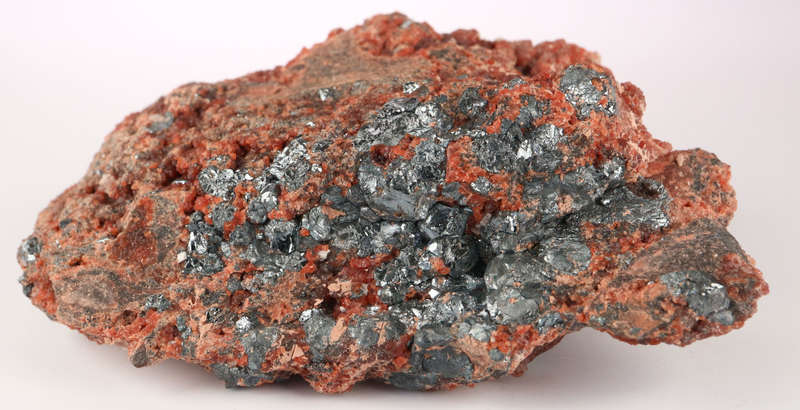 Andradite over Hematite Cluster, N`Chwaning II, Northern Cape, South Africa