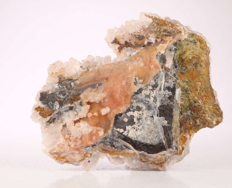 Calcite on Matrix, N`Chwaning II, Northern Cape, South Africa