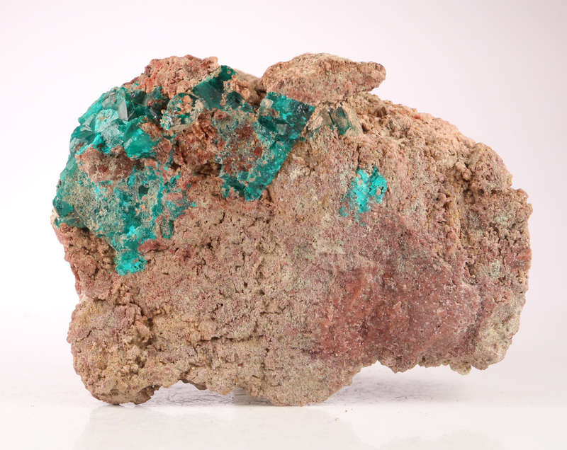 Dioptase on Matrix, Kaokoveld Region, Namibia
