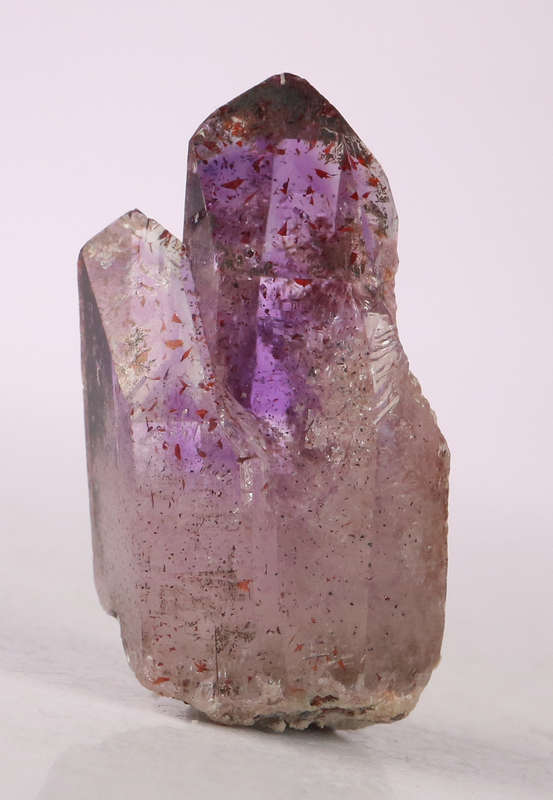 Amethyst Red Hematite in Quartz, Gobobosebberge Mnt, Namibia