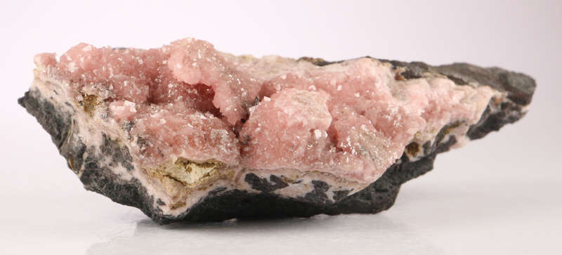 Rhodochrosite on Matrix, N`Chwaning II, Northern Cape, South Africa