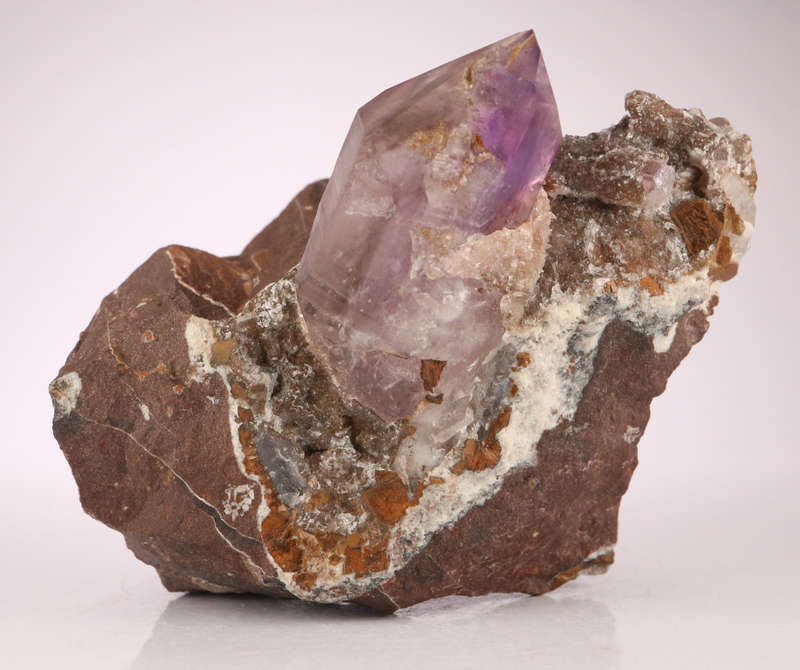 Amethyst Quartz on Matrix, Gobobosebberge Mnt, Namibia
