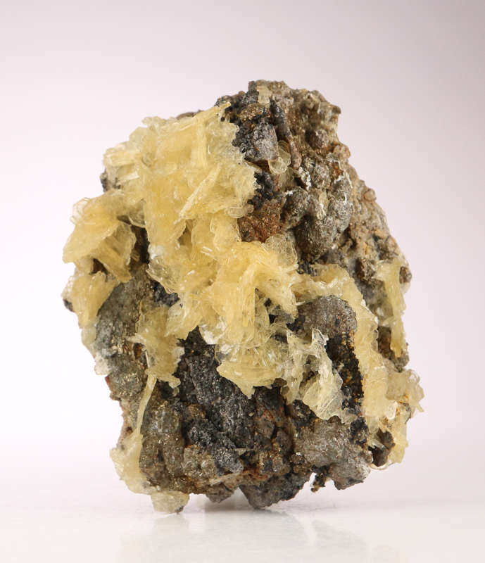 Baryte on Matrix, Rosh Pinah Mine, Namibia