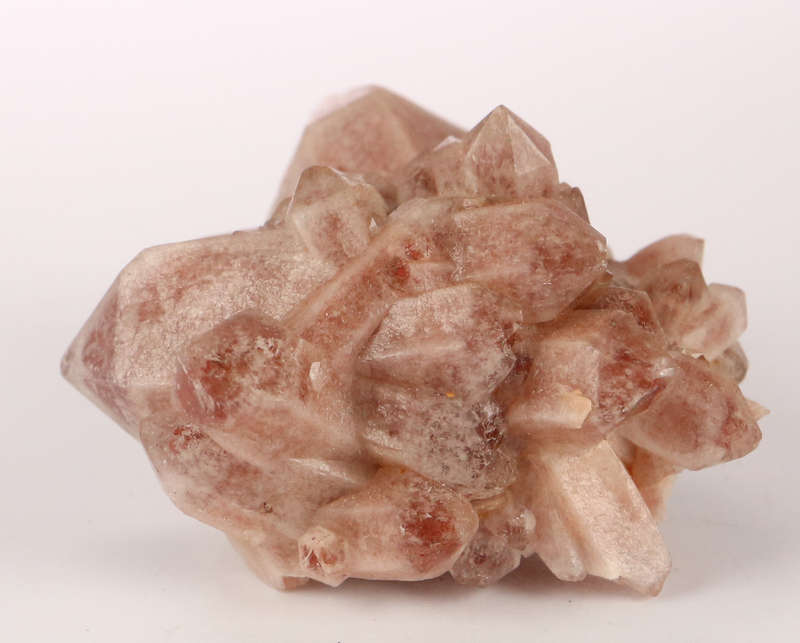 Hematite in Quartz Cluster, Orange River Area, Northern Cape, South Africa
