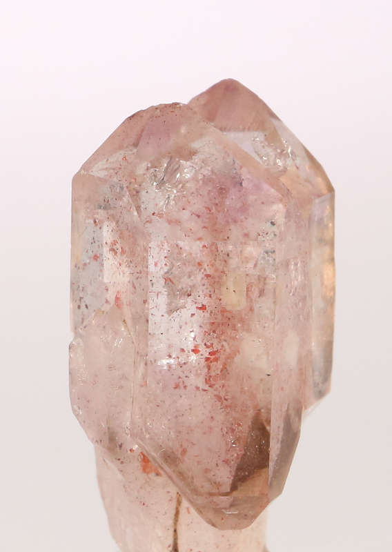 Quartz Scepter Cluster with Hematite incl, Gobobosebberge Mnt, Namibia