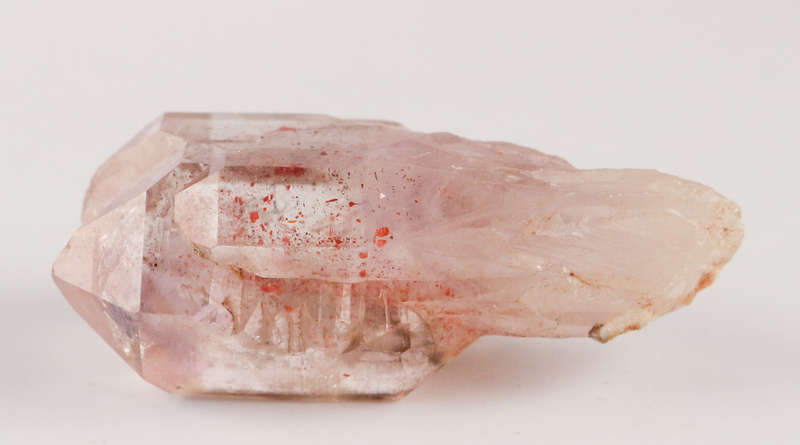 Quartz Scepter Cluster with Hematite incl, Gobobosebberge Mnt, Namibia