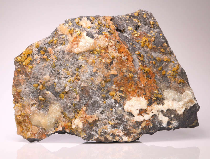Ettringite and Brucite on Matrix, N`Chwaning II, Northern Cape, South Africa