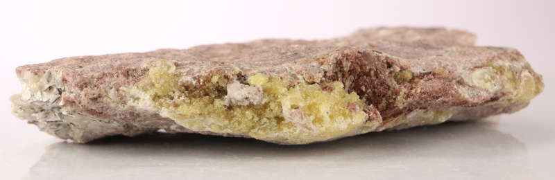Ettringite on Brucite, Wessels Mine, Northern Cape, South Africa