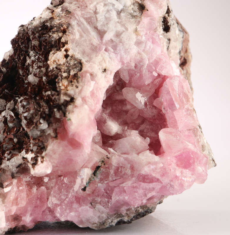 Cobaltoan Calcite on Matrix, Mashamba West Mine, DRC
