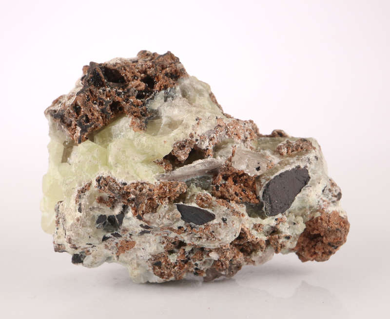 Ettringite and Andradite Cluster, N`Chwaning II, Northern Cape, South Africa