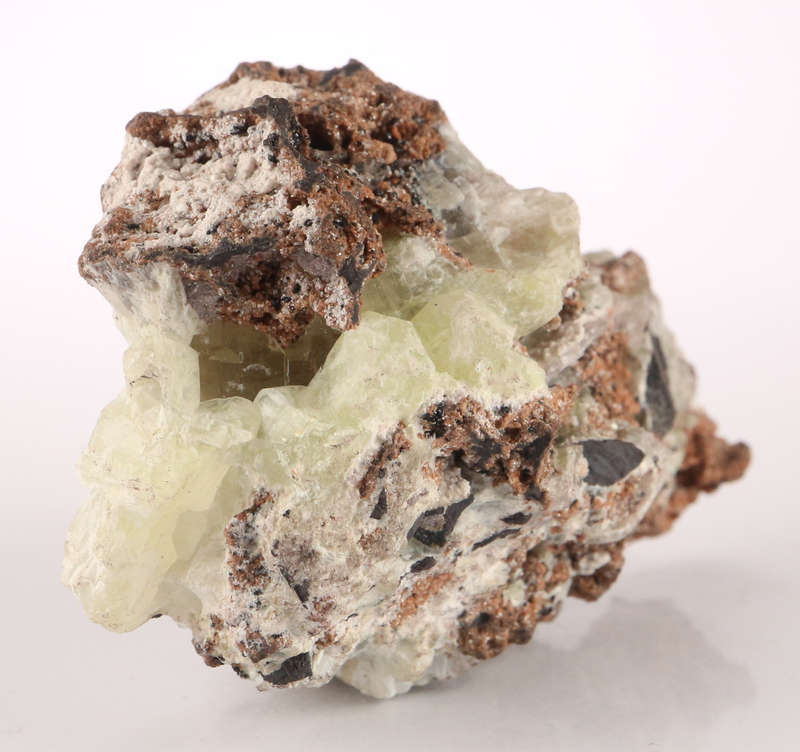 Ettringite and Andradite Cluster, N`Chwaning II, Northern Cape, South Africa