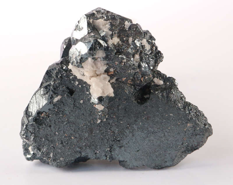 Calcite on Hematite Cluster, N`Chwaning II, Northern Cape, South Africa