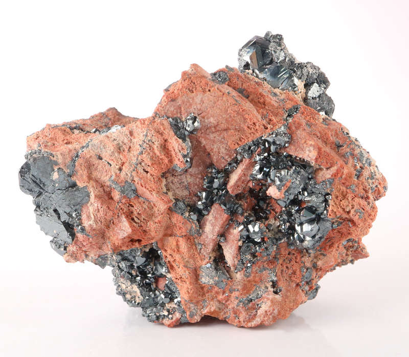 Hematite on Matrix, Wessels Mine, Northern Cape, South Africa