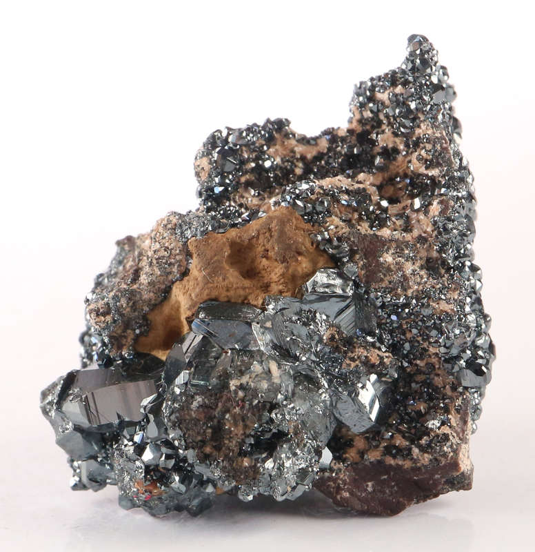 Hematite on matrix, N`Chwaning II, Northern Cape, South Africa