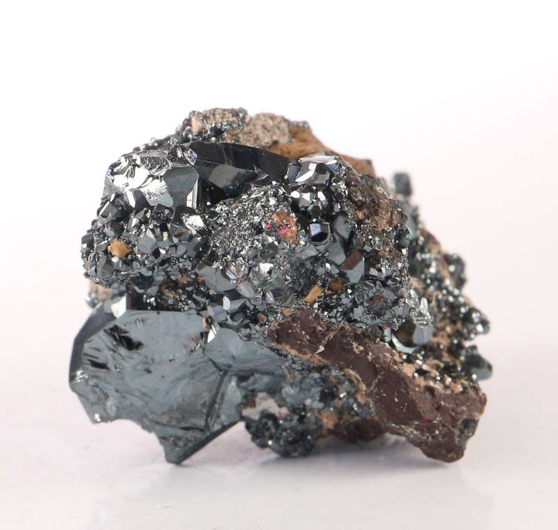 Hematite on matrix, N`Chwaning II, Northern Cape, South Africa