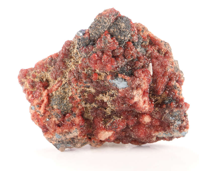Andradite on Hematite, Wessels Mine, Northern Cape, South Africa