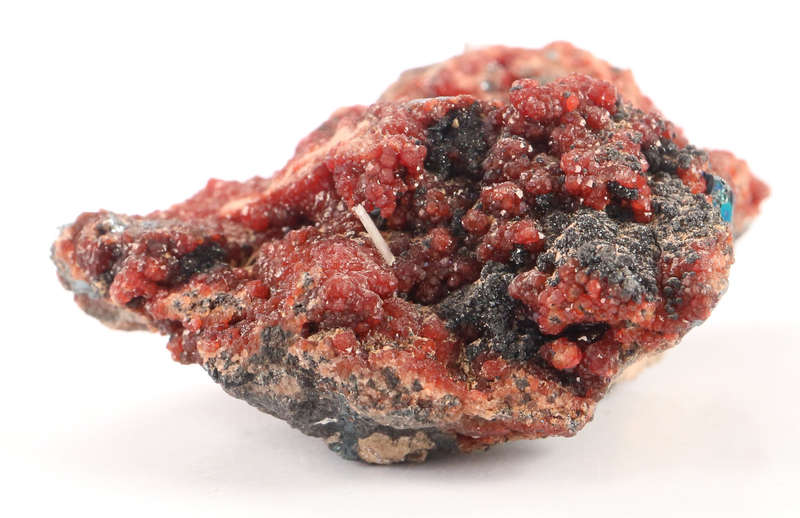 Andradite on Hematite, Wessels Mine, Northern Cape, South Africa