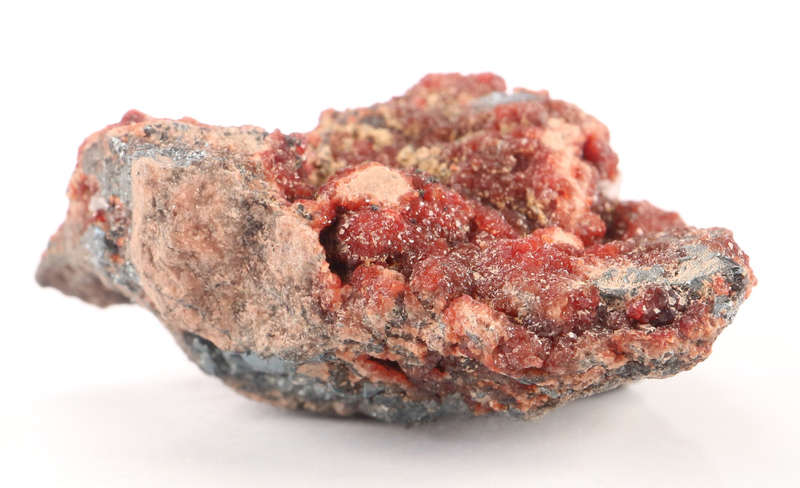 Andradite on Hematite, Wessels Mine, Northern Cape, South Africa