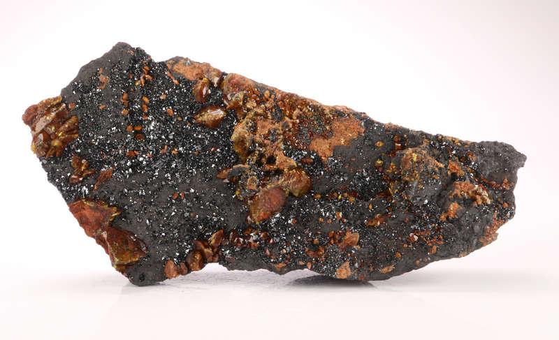 Sturmanite & Manganite on Matrix, N`Chwaning II, Northern Cape, South Africa