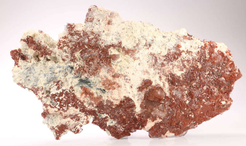 Red Hematite included Quartz Cluster, Orange River Area, Northern Cape, South Africa