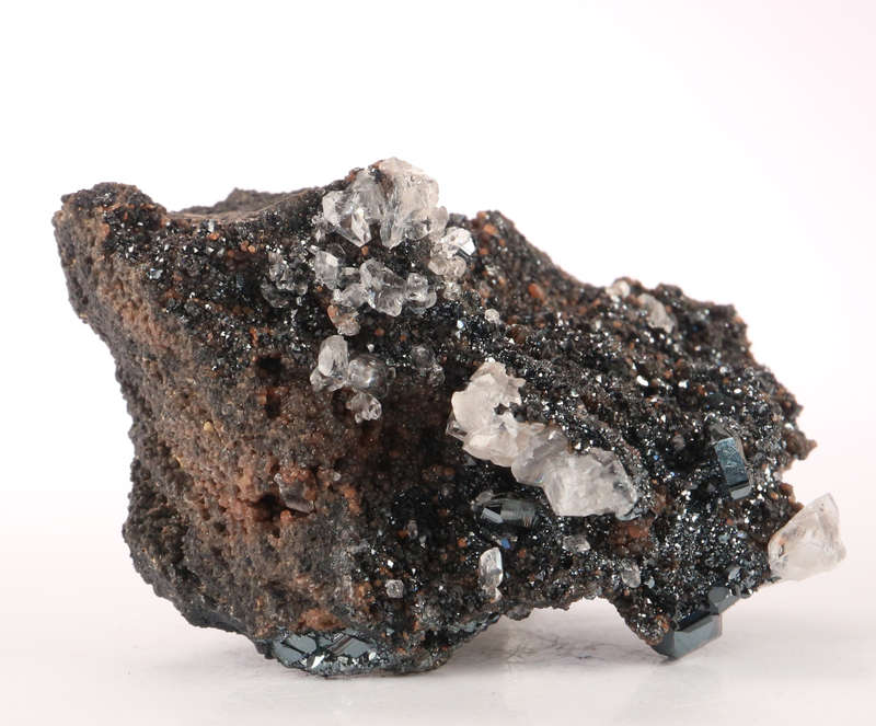 Hematite and Calcite on Matrix, N`Chwaning II, Northern Cape, South Africa