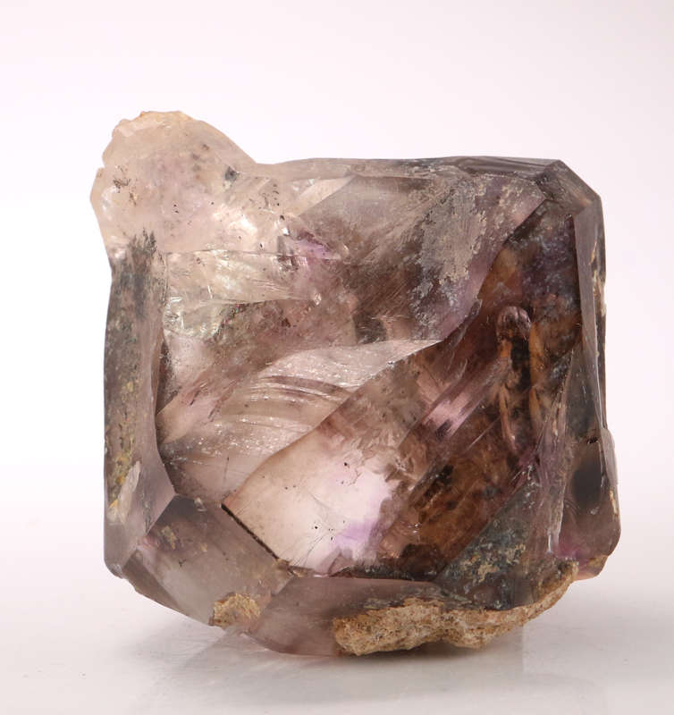 Amethyst/Smoky Quartz, Gobobosebberge Mnt, Namibia