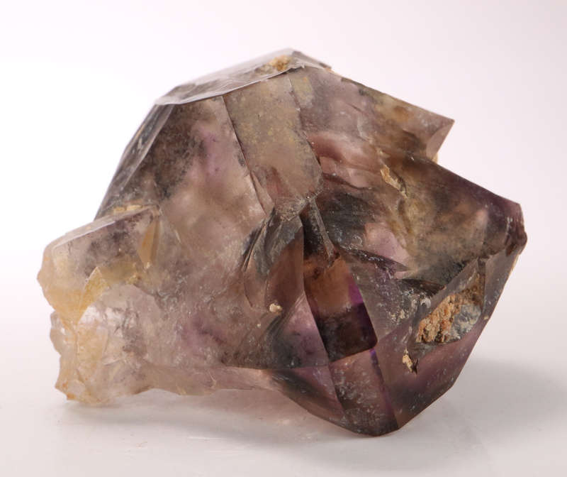 Amethyst/Smoky Quartz, Gobobosebberge Mnt, Namibia