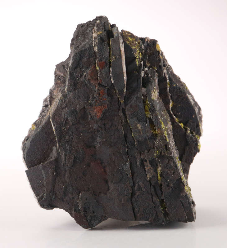 Sturmanite & Calcite on Matrix, N'Chwaning II, Northern Cape, South Africa