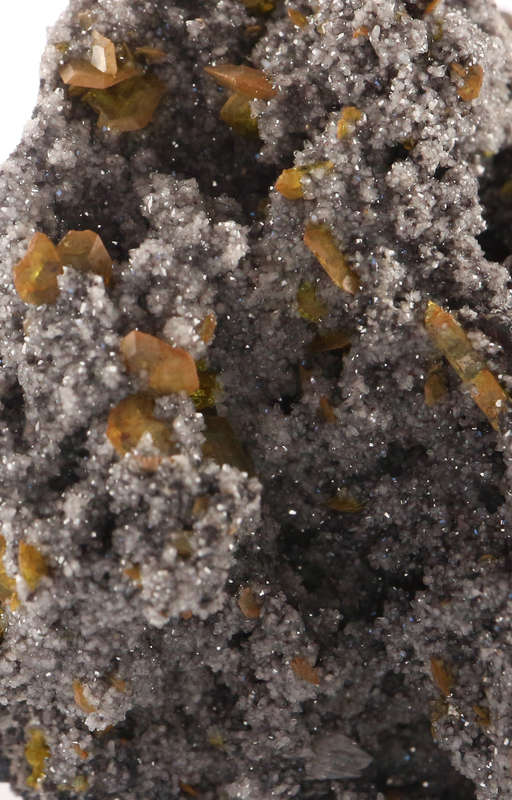 Sturmanite & Calcite on Matrix, N'Chwaning II, Northern Cape, South Africa