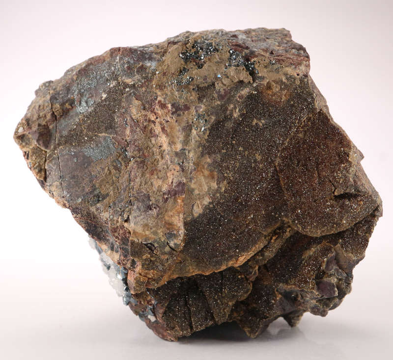 Calcite, hematite on Matrix, N'Chwaning II, Northern Cape, South Africa