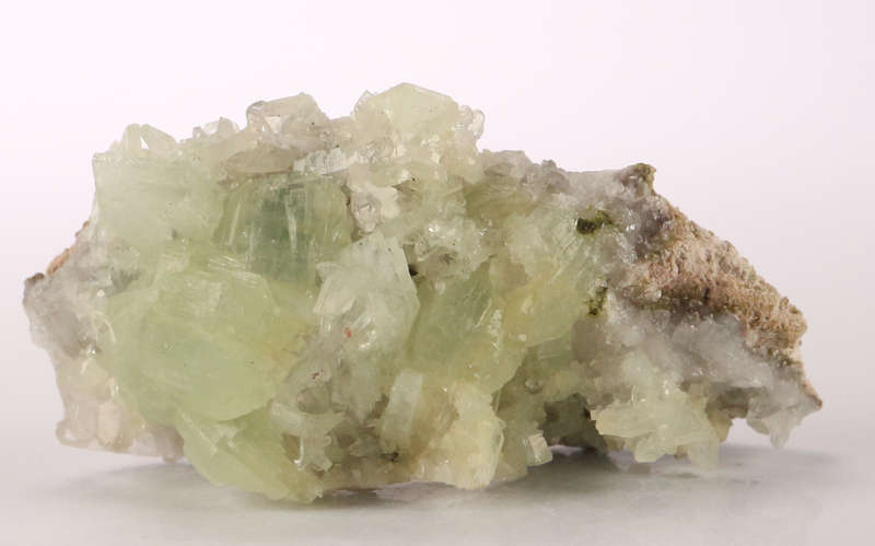 Prehnite on Matrix, Gobobosebberge Mnt, Namibia
