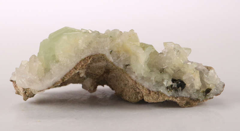 Prehnite on Matrix, Gobobosebberge Mnt, Namibia