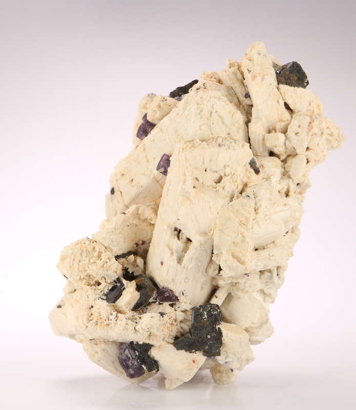 Fluorite on Feldspar Cluster, Erongo Mnt Region, Namibia