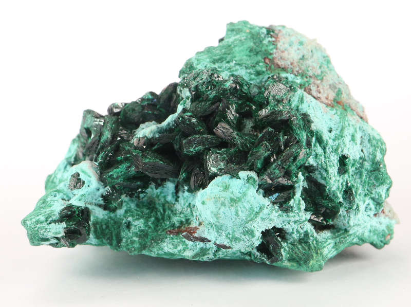 Malachite on Chrysocolla, Mashamba West Mine, DRC