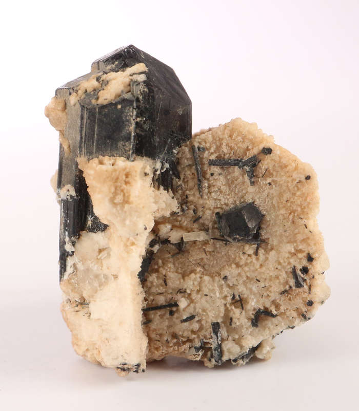Schorl and Feldspar Cluster, Erongo Mnt Region, Namibia