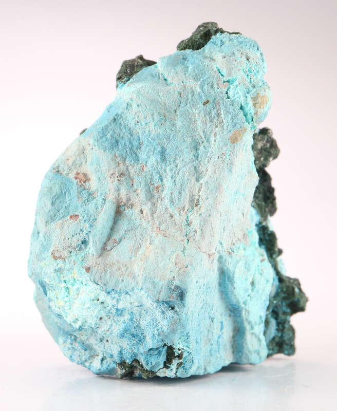 Malachite on Shattuckite, Tantara Mine, DRC