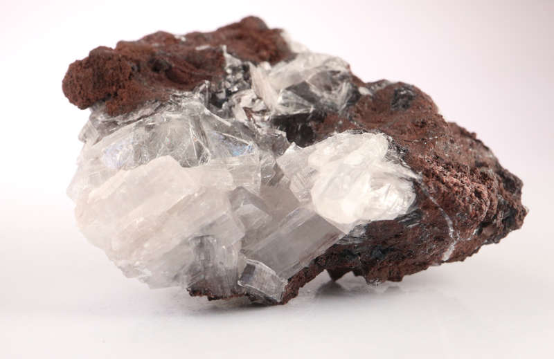 Hydroxyapophyllite on Matrix, N'Chwaning II, Northern Cape, South Africa