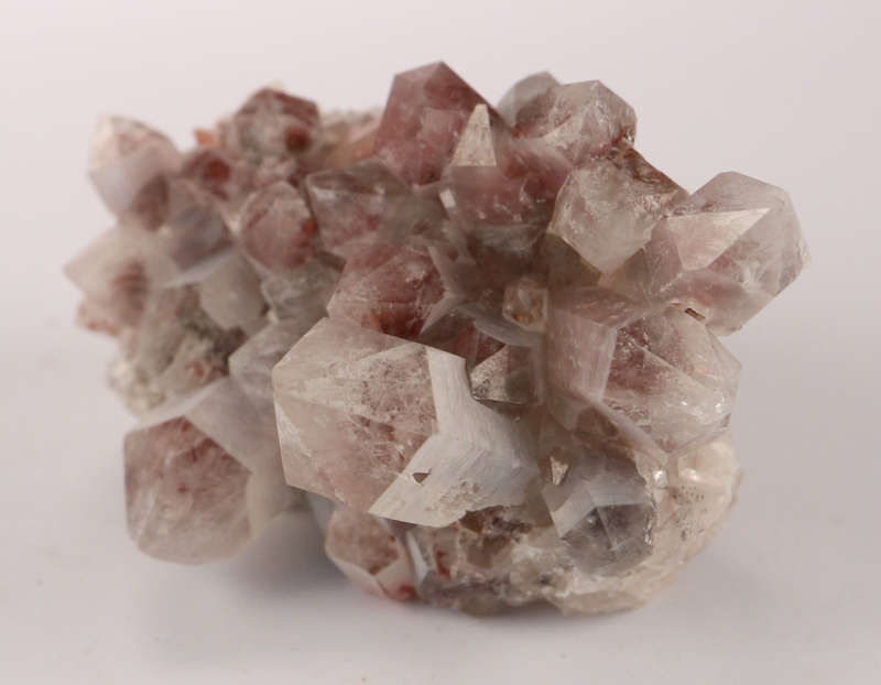 Hematite in Quartz Cluster, Orange River Area, Northern Cape, South Africa