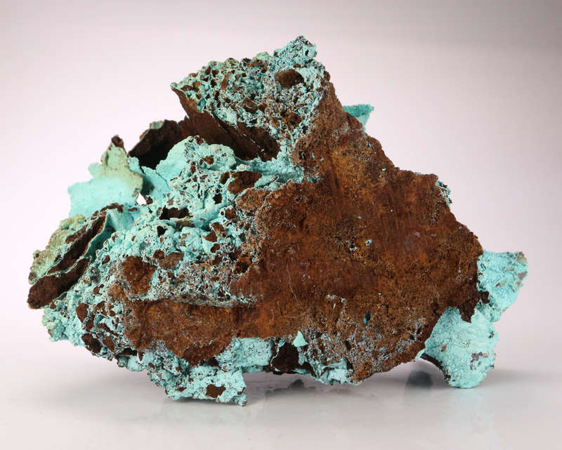 Malachite after Azurite , Lupoto Mine, DR Congo